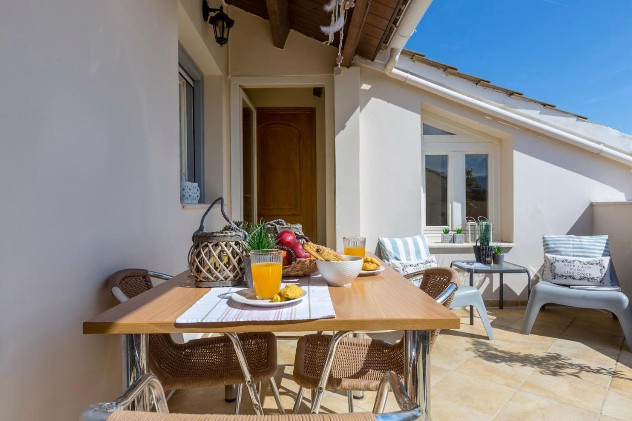 Corfu City View Loft Luaran gambar